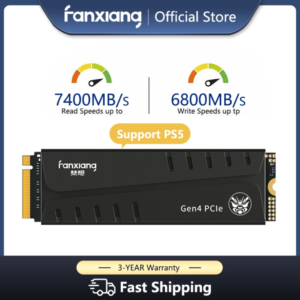 כונן FanXiang M.2 NVMe Heatsink SSD 7400MB/S PCIe 4.0