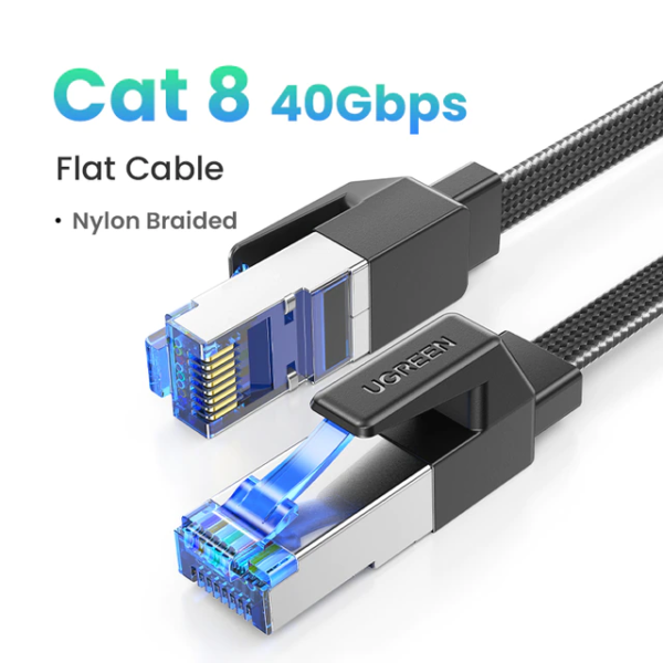 כבל רשת מהיר במיוחד 40Gbps 2000MHz CAT8 מבית UGREEN