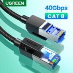 כבל רשת מהיר במיוחד 40Gbps 2000MHz CAT8 מבית UGREEN