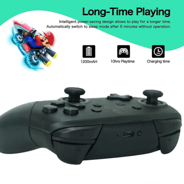 בקר משחק אלחוטי Pro Controller לקונסולת Nintendo Switch