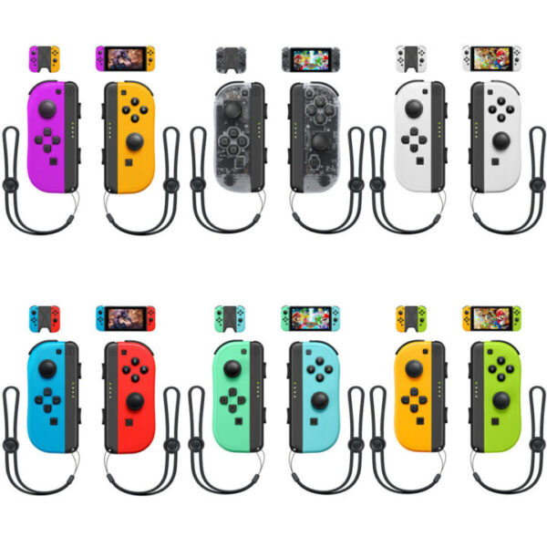 זוג בקרי משחק Joy Con לקונסולות Nintendo Switch
