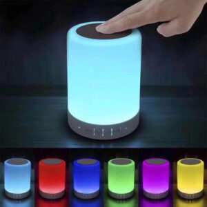מנורת לילה ניידת RGB כולל רמקול Bluetooth ומיקרופון מובנה