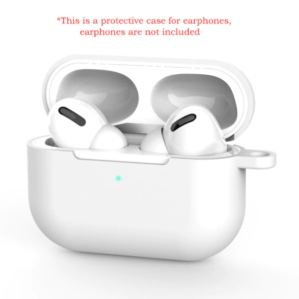 כיסוי סיליקון לאוזניות AirPods Pro כולל תמיכה בטעינה אלחוטית