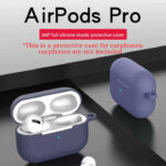 כיסוי סיליקון לאוזניות AirPods Pro כולל תמיכה בטעינה אלחוטית