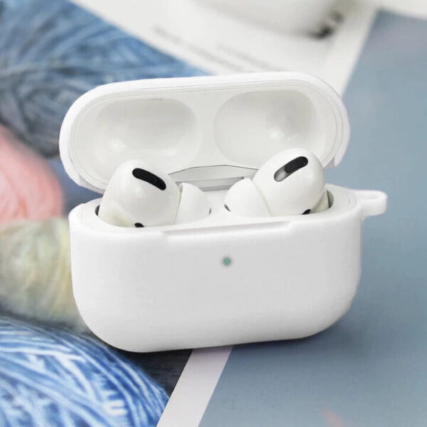 כיסוי סיליקון לאוזניות AirPods Pro כולל תמיכה בטעינה אלחוטית