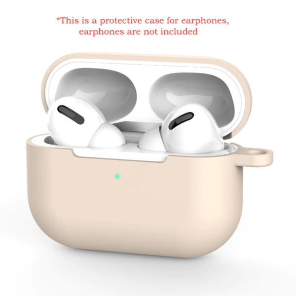 כיסוי סיליקון לאוזניות AirPods Pro כולל תמיכה בטעינה אלחוטית