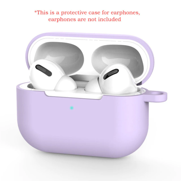 כיסוי סיליקון לאוזניות AirPods Pro כולל תמיכה בטעינה אלחוטית