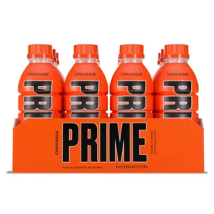 משקה אנרגיה פריים 500 מ"ל 12 יחידות Prime Hydration Sports Drink Variety Pack Orange