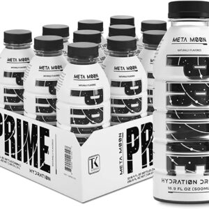 משקה אנרגיה פריים 500 מ"ל 12 יחידות Prime Hydration Sports Drink Variety Pack Meta Moon