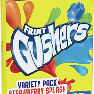 Fruit Gushers Fruit Snacks Variety Snack Pack פרוט גושרס 24 יחידות