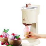 מכונת גלידה ביתית 1 ליטר להכנת פרוזן יוגורט, גלידה קינוחי סורבה