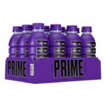 משקה אנרגיה פריים 500 מ"ל 12 יחידות Prime Hydration Sports Drink Variety Pack Grape