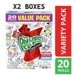 Fruit Roll Ups Variety Pack רולאפס ממתק בטעם פירות 40 יחידות