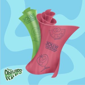 Fruit Roll-Ups Jolly Rancher Value Pack רולאפס ממתק בטעם פירות 20 יחידות