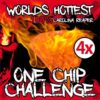 ONE CHIP CHALLENGE אתגר הצ'יפס החריף בעולם 4 יחידות