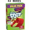 Fruit by the Foot fruit Snacks Variety Pack רולאפס ממתק בטעם פירות 24 יחידות