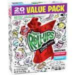 Fruit Roll Ups Variety Pack רולאפס ממתק בטעם פירות 20 יחידות כשר