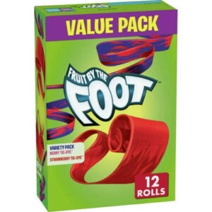 Fruit by the Foot fruit Snacks Variety Pack רולאפס ממתק בטעם פירות 24 יחידות