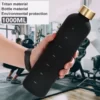 בקבוק מים מעוצב 1 ליטר BPA FREE