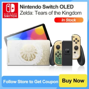 קונסולה Nintendo Switch OLED: The Legend of Zelda Tears of the Kingdom - מהדורה מיוחדת