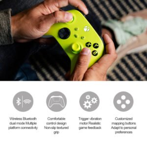 בקר משחק אלחוטי אקס בוקס מיקרוסופט Microsoft Xbox Series S/X Controller Electric Volt