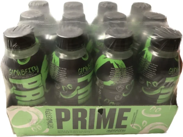 משקה אנרגיה פריים 500 מ"ל 12 יחידות Prime Hydration Sports Drink Variety Pack GLOWBERRY