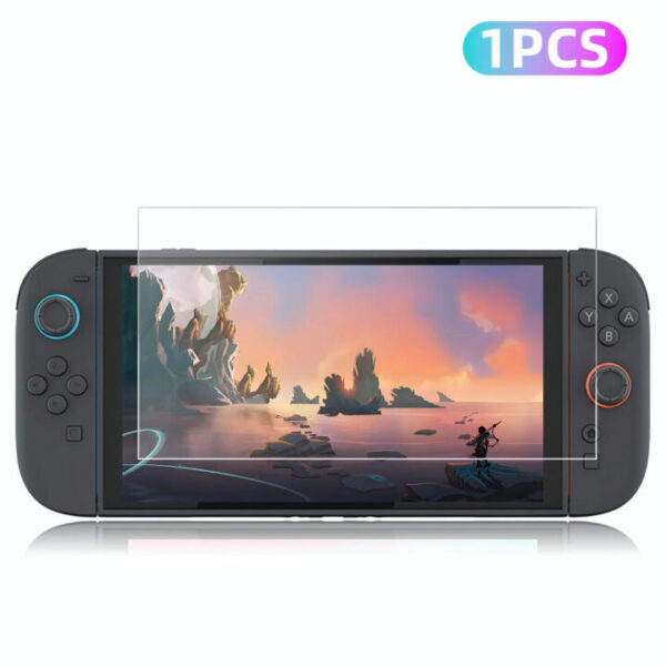 מגן מסך זכוכית מחוסמת HD לנינטנדו סוויץ' 2 Nintendo Switch