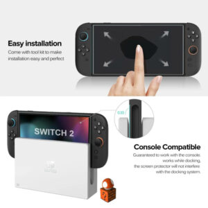 מגן מסך זכוכית מחוסמת HD לנינטנדו סוויץ' 2 Nintendo Switch