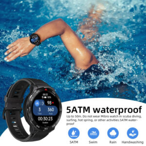 שעון חכם Mibro GS Pro כולל GPS מסך AMOLED בגודל 1.43 אינץ', עמיד למים ותומך בשיחות Bluetooth