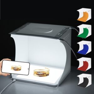 מיני סטודיו לצילום מקצועי בבית – ערכת צילום גדולה 40 ס"מ לתוצאות ברמה של סטודיו