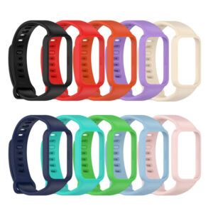רצועת סיליקון צבעונית ל-Xiaomi Smart Band 9 Active ול-Redmi Band 3