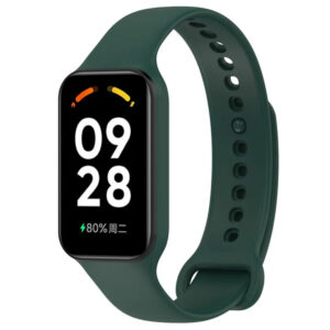 רצועת סיליקון צבעונית לשעון Xiaomi Smart Band 8 Active ו-Redmi Band 2