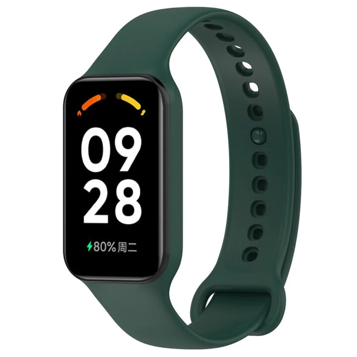 רצועת סיליקון צבעונית לשעון Xiaomi Smart Band 8 Active ו-Redmi Band 2