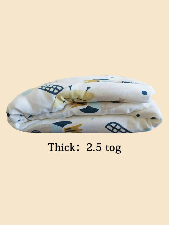שק שינה לתינוקות 2.5 TOG - כותנה רכה לעונות המעבר