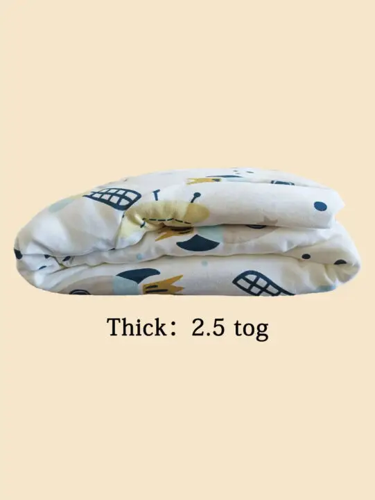 שק שינה לתינוקות 2.5 TOG - כותנה רכה לעונות המעבר